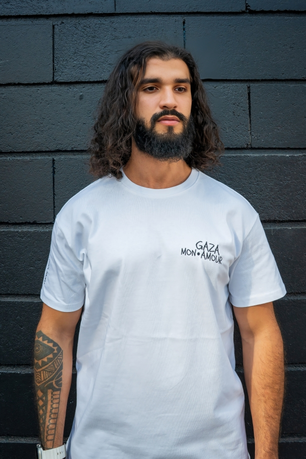 T-shirt GAZA BLANC
