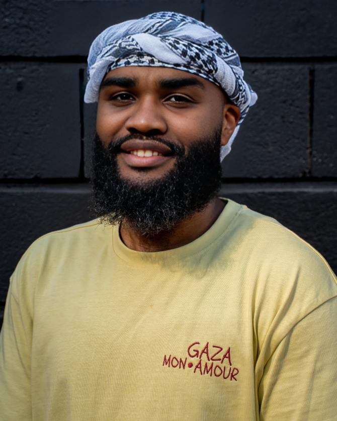 T-shirt GAZA JAUNE