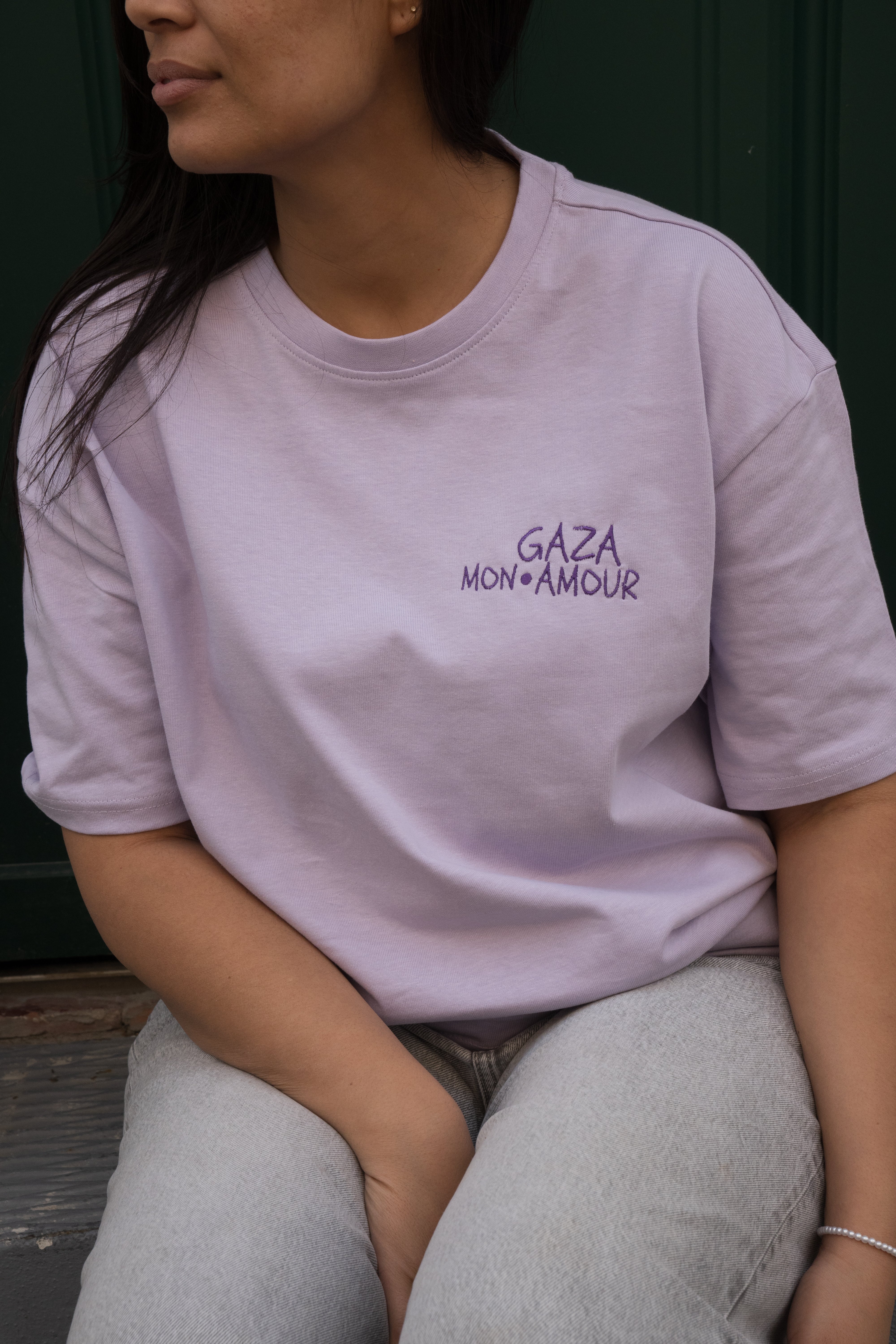 T-shirt GAZA VIOLET