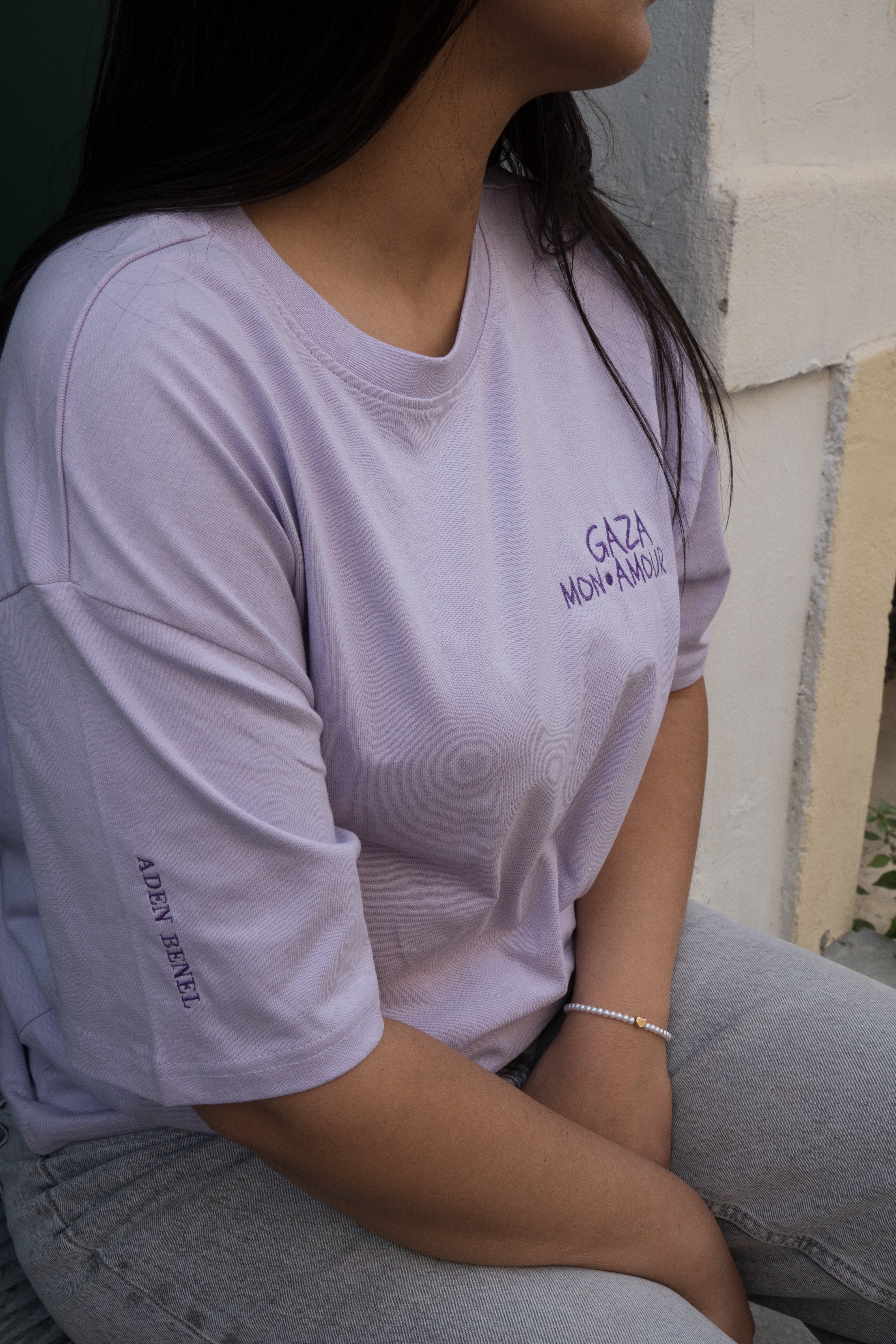 T-shirt GAZA VIOLET