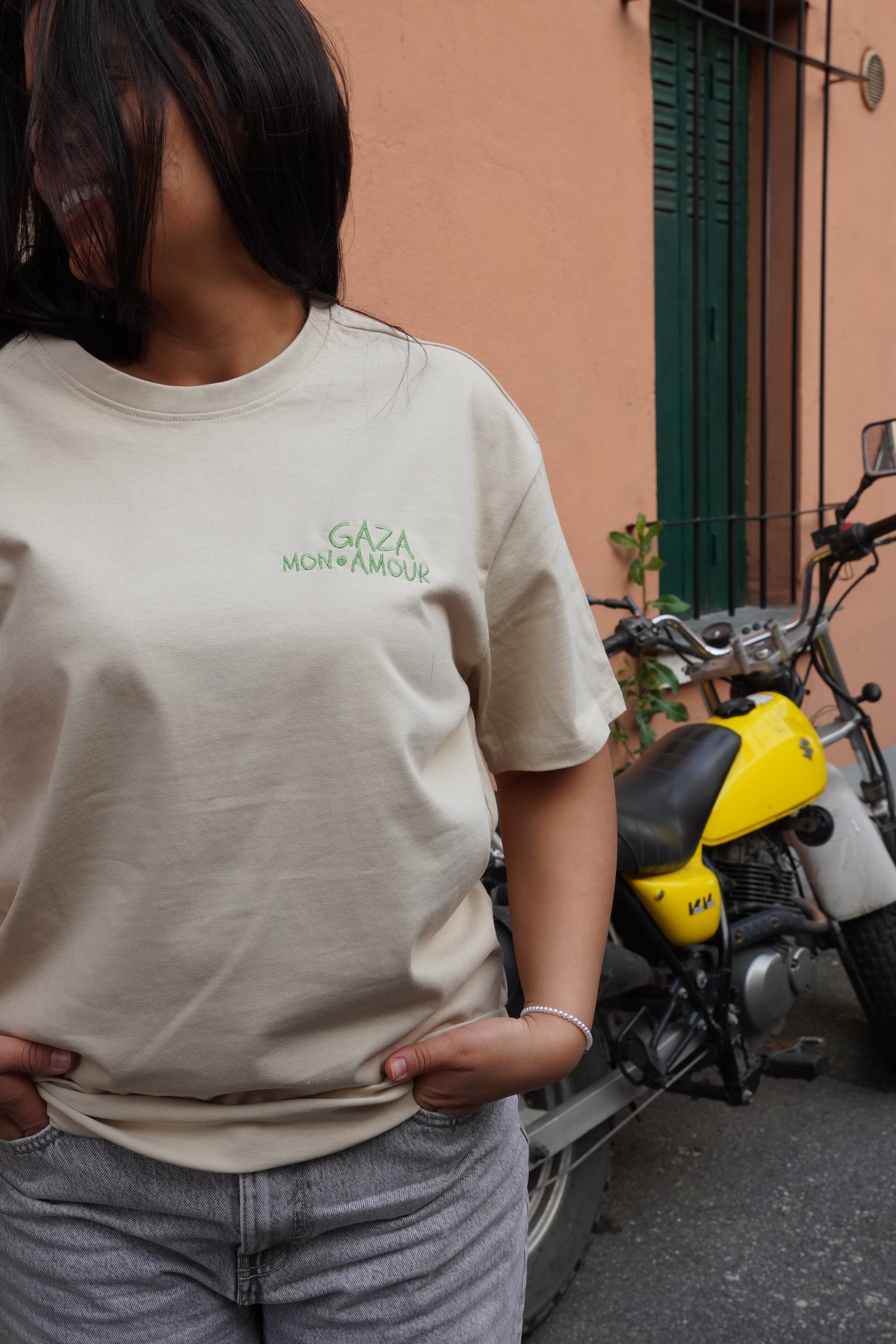 T-shirt GAZA BEIGE