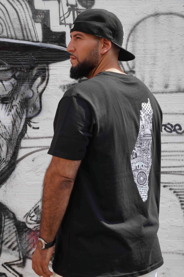 T-shirt GAZA NOIR