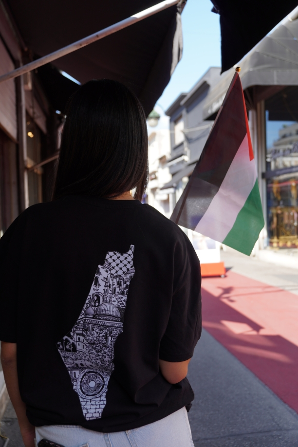 T-shirt GAZA NOIR