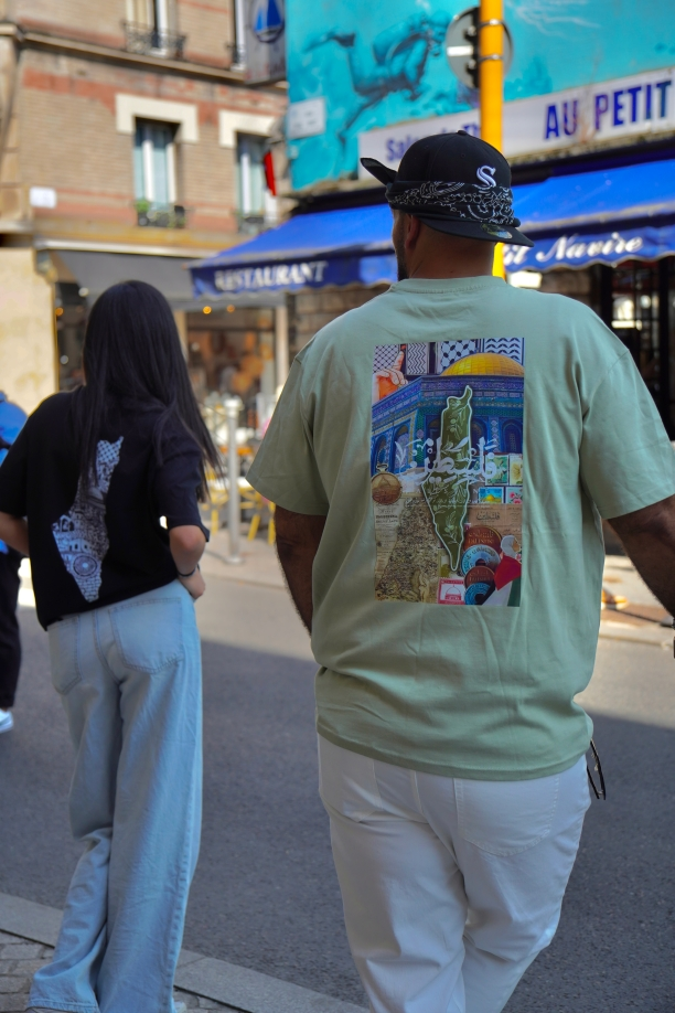 T-shirt GAZA VERT
