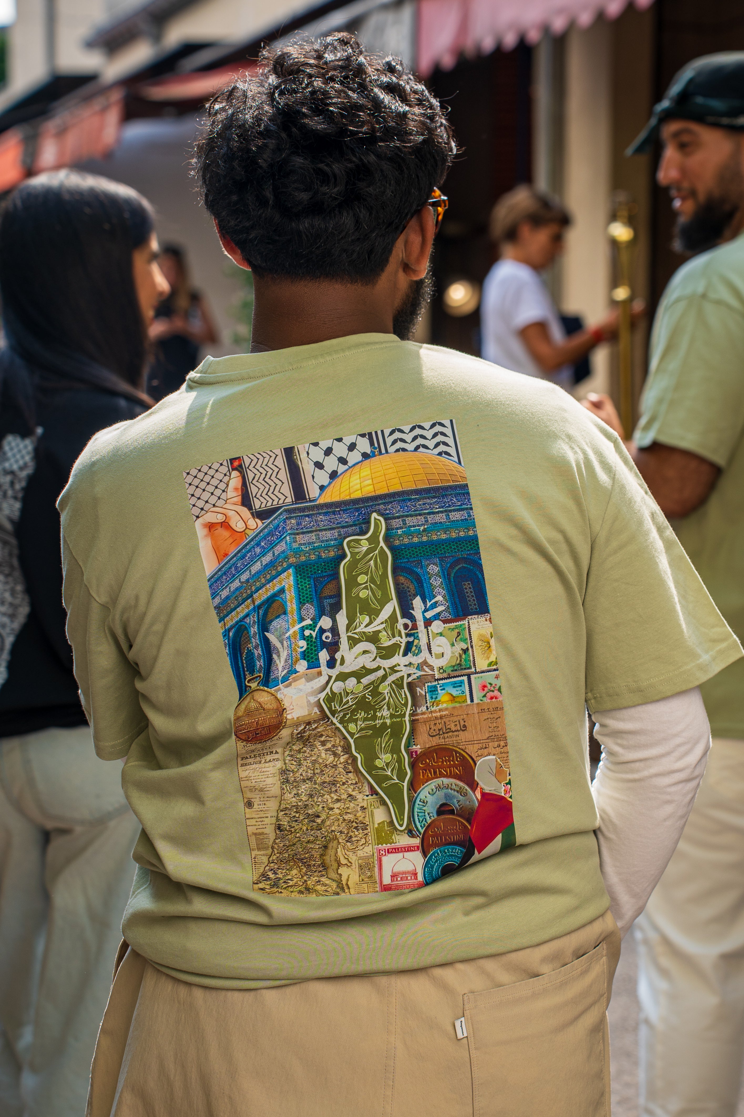 T-shirt GAZA VERT