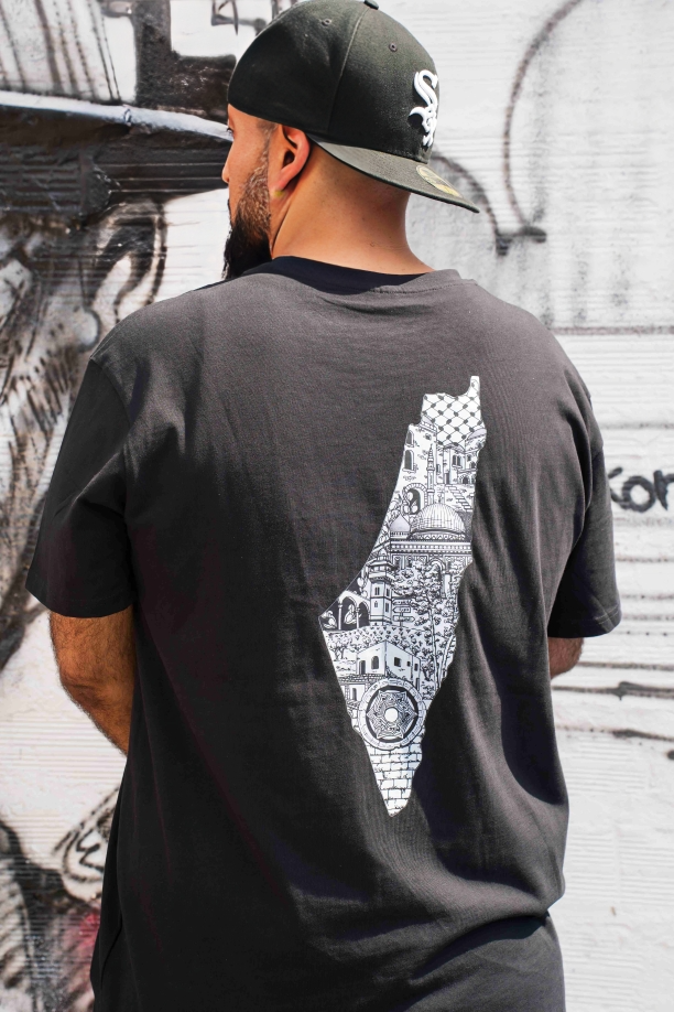 T-shirt GAZA NOIR