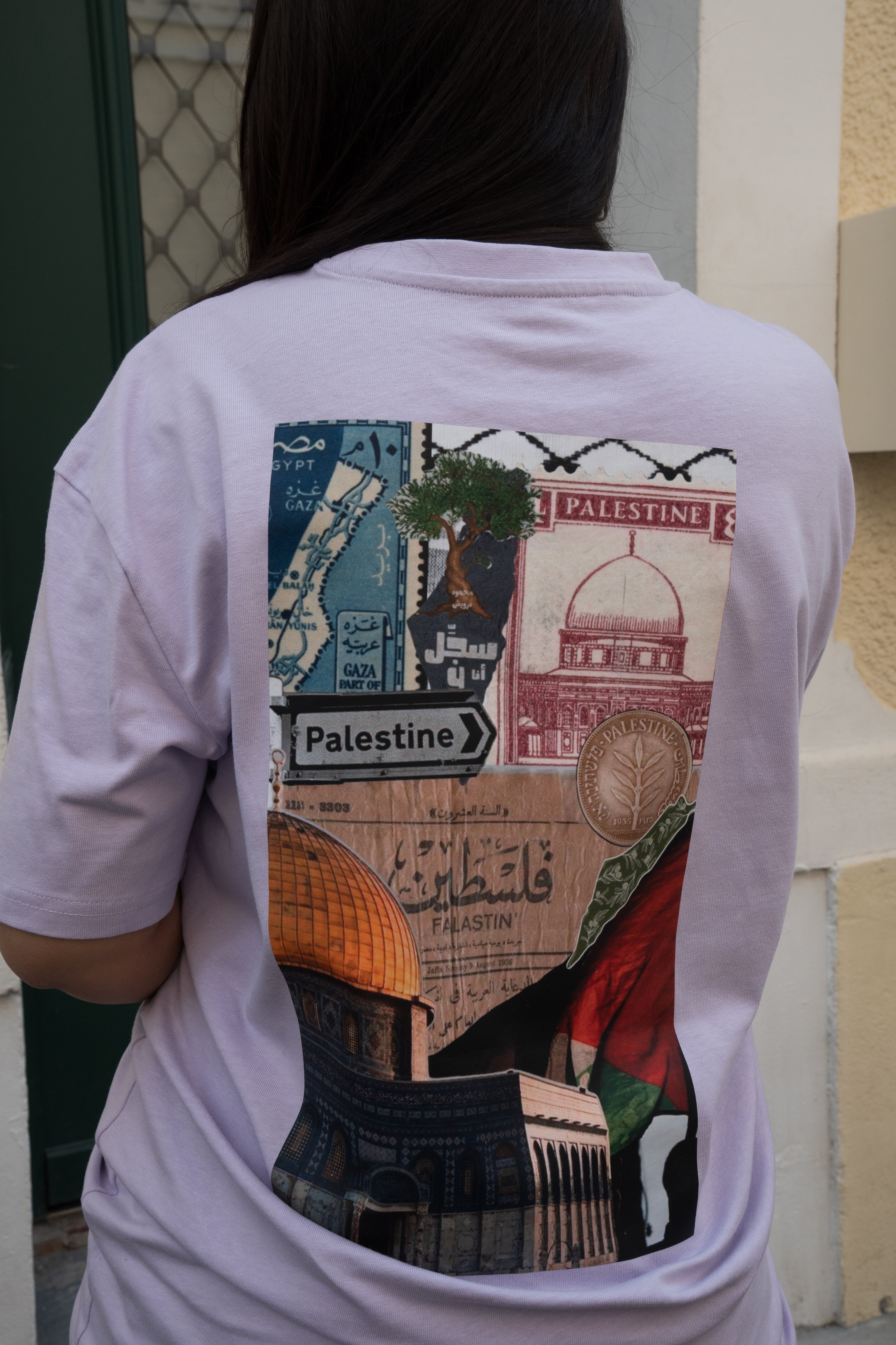 T-shirt GAZA VIOLET