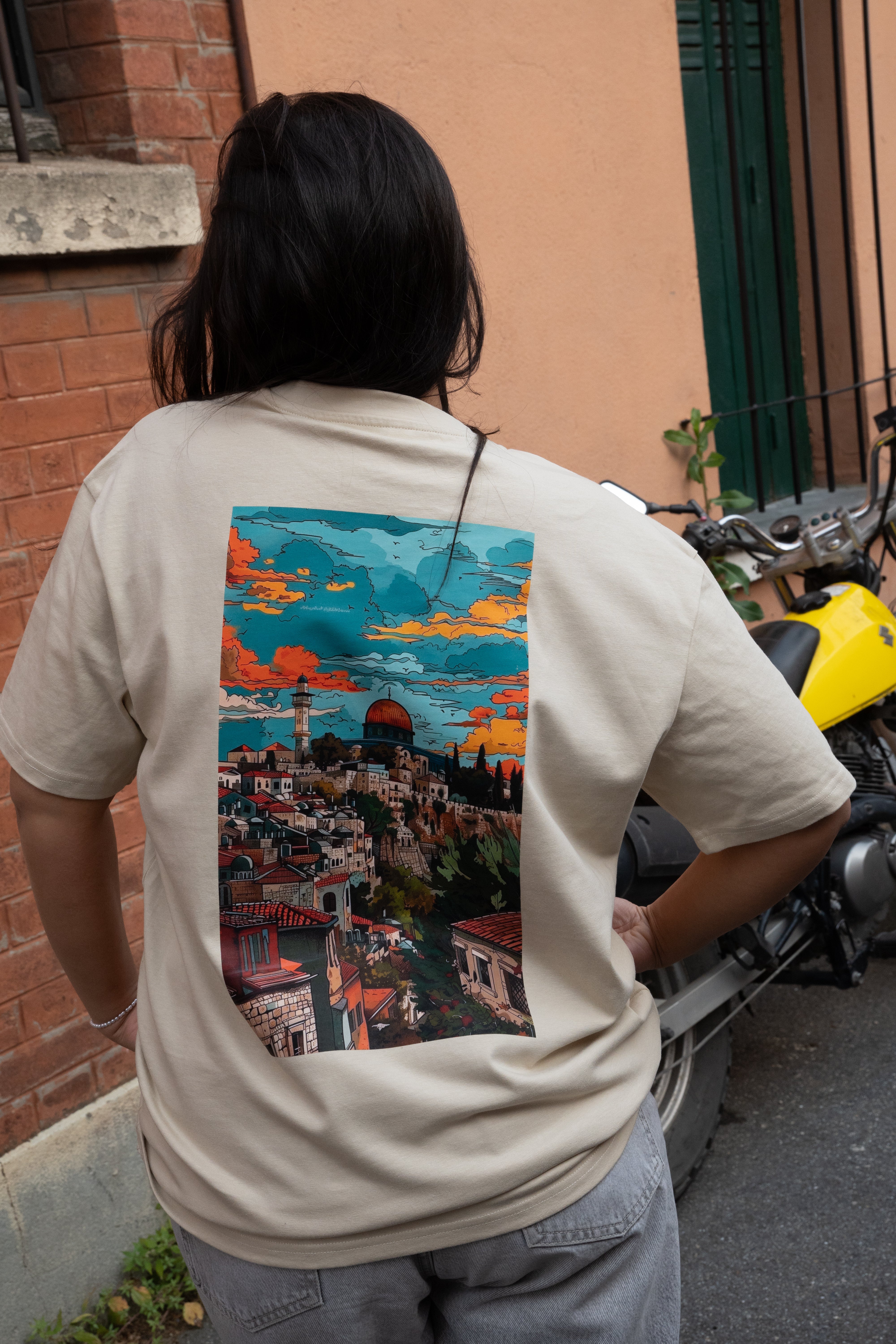 T-shirt GAZA BEIGE